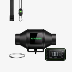 VIVOSUN Smart Luftfiltration AeroZesh S4 + Smart Controller E42A