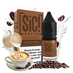 Sic Salts Liquids 10ml - Cappuccino 20mg