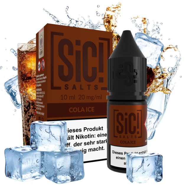 Sic Salts Liquids 10ml - Cola Ice 20mg