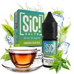 Sic Salts Liquids 10ml - Green Tea Ice 20mg