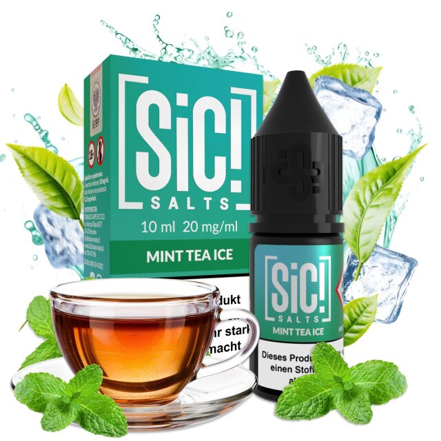 Sic Salts Liquids - Mint Tea Ice 20mg
