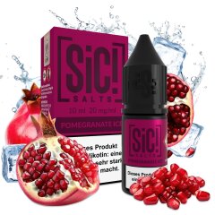 Sic Salts Liquids 10ml - Pomegranate Ice 20mg