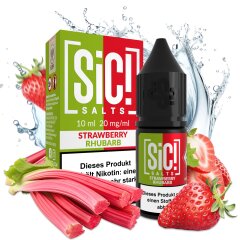 Sic Salts Liquids 10ml - Strawberry Rhubarb 20mg