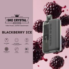 Crystal Edge 10000 Pod 10ml - Blackberry Ice 20mg
