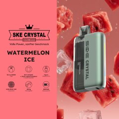 Crystal Edge 10000 Pod 10ml - Watermelon Ice 20mg