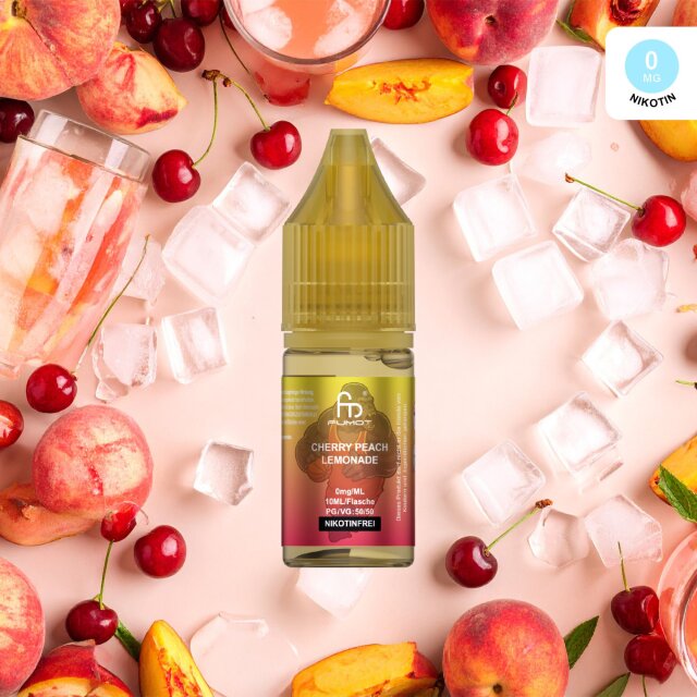 RandM Tornado Liquid 10ml  Nikotinfrei - Cherry Peach Lemonade
