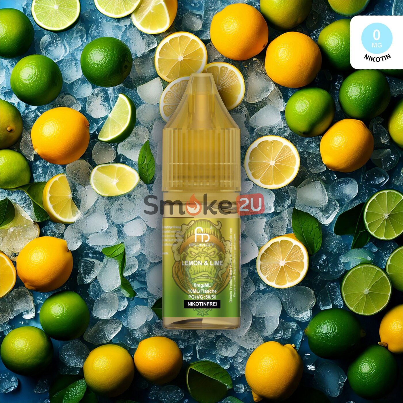 RandM Tornado Liquid 10ml Nikotinfrei - Lemon Lime | Smoke2u, 7,50