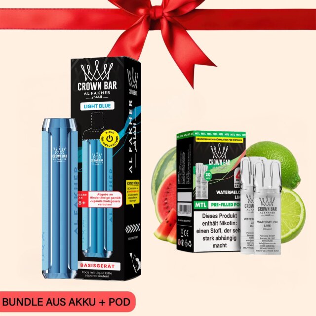 Al Fakher Akku & Pod Starter Set (Bundle)