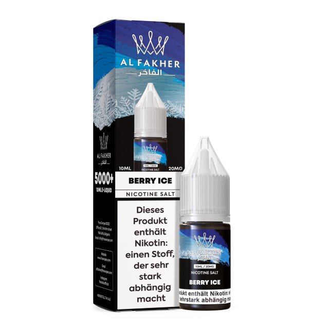 Al Fakher Liquid 10ml - Berry Ice 11mg