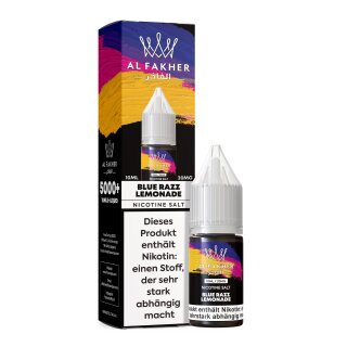 Al Fakher Liquid 10ml - Blue Razz Lemonade 11mg