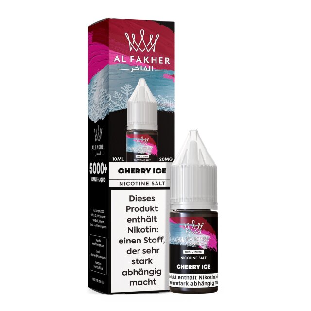 Al Fakher Liquid 10ml - Cherry Ice 11mg