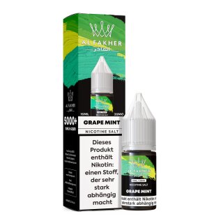 Al Fakher Liquid 10ml - Grape Mint 11mg
