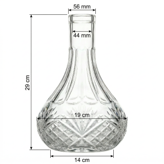 Luna Tradi Ersatzglas Transparent-B