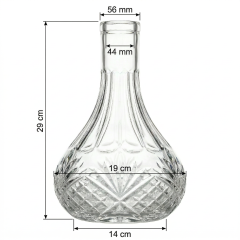 Luna Tradi Ersatzglas Transparent-B