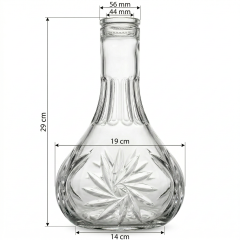 Luna Tradi Ersatzglas Transparent-C