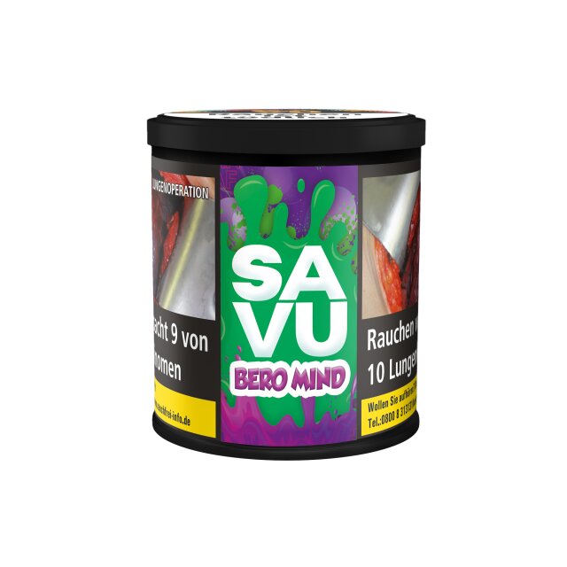 Savu Shisha Tabak 200g - Bero Mind