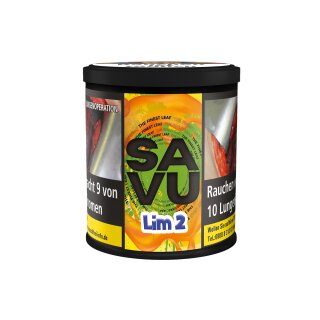 Savu Shisha Tabak 200g - Lim2