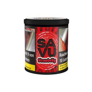 Savu Shisha Tabak 200g - Strawbelly