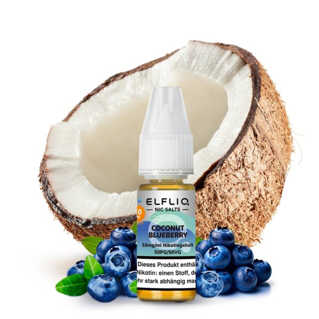 ELFLIQ 10ml - Blueberry Coconut 10mg