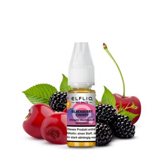 ELFLIQ 10ml - Blackberry Cherry 10mg