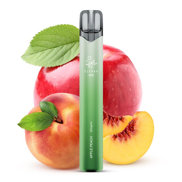 Elfbar 800 (Nikotin) - Apple Peach
