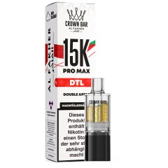 Al Fakher Pro Max Pod 15K - Double Apple 6mg (DTL)