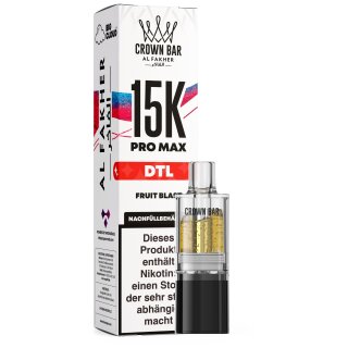 Al Fakher Pro Max Pod 15K - Fruit Blast 6mg (DTL)