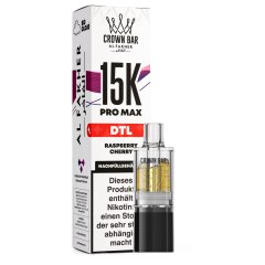 Al Fakher Pro Max Pod 15K - Raspberry Cherry 6mg (DTL)