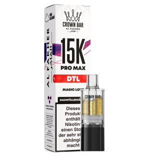Al Fakher Pro Max Pod 15K - Magic Love 6mg (DTL)