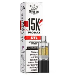 Al Fakher Pro Max Pod 15K - Strawberry Punch 6mg (DTL)