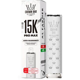 Al Fakher Pro Max Akkuträger 15K - White