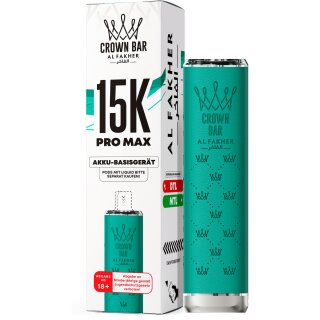 Al Fakher Pro Max Akkuträger 15K - Teal