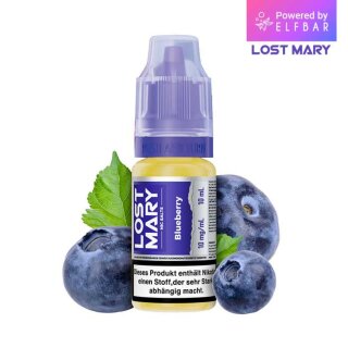 Lost Mary Liquid 10ml - Blueberry 10mg