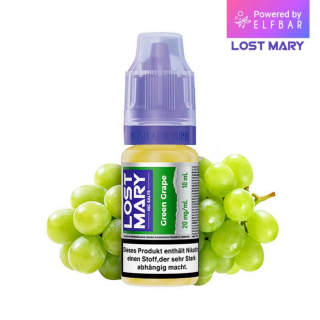 Lost Mary Liquid 10ml - Green Grape 20mg