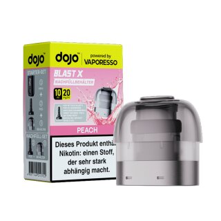 Vaporesso Dojo Blast X Pod 10ml - Juicy Peach 20mg