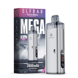 Elfbar ELFX MEGA Akkuträger - Silver