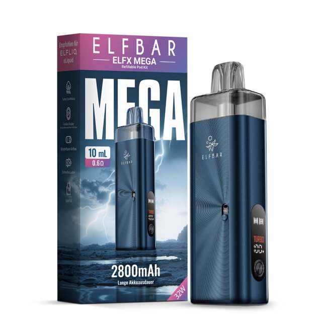 Elfbar ELFX MEGA Akkuträger - Navy