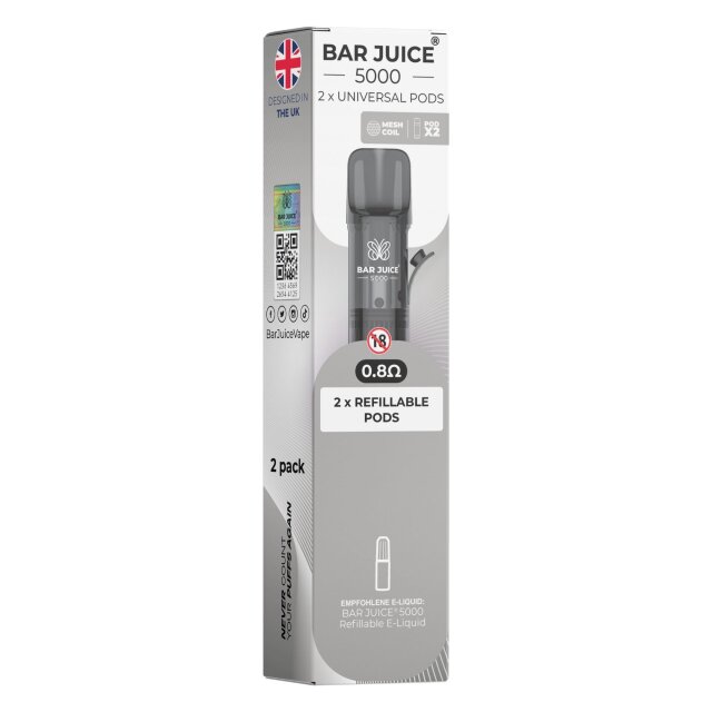 Bar Juice 5000 (2er Pack) 2ml - Leerpod 0,8 Ohm