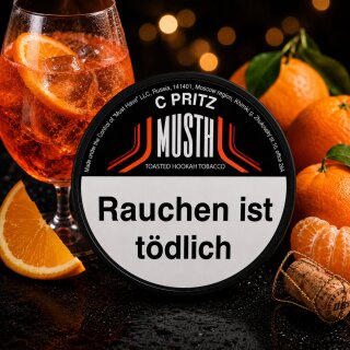 MustH Dark Blend Shisha Tabak 200g - C PRITZ