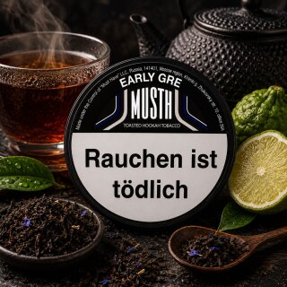 MustH Dark Blend Shisha Tabak 200g - EARLY GRE