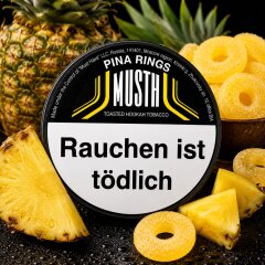 MustH Dark Blend Shisha Tabak 200g - PINA RINGS