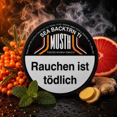 MustH Dark Blend Shisha Tabak 200g - SEA BACKTRN TI