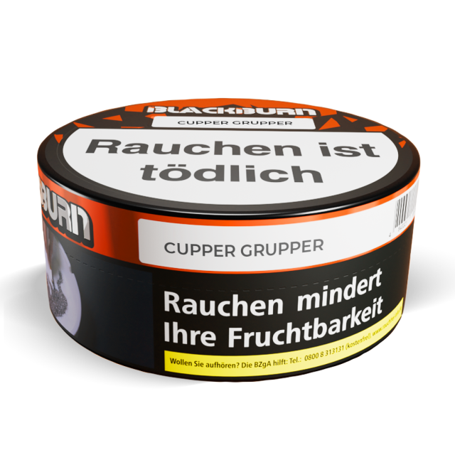 BlackBurn Dark Blend Shisha Tabak 200g - CUPPER GRUPPER KMTM