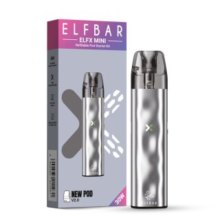 Elfbar ELFX MINI Akkuträger - Silver