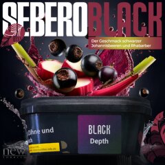Sebero Dark Blend Shisha Tabak 200g - DEPTH
