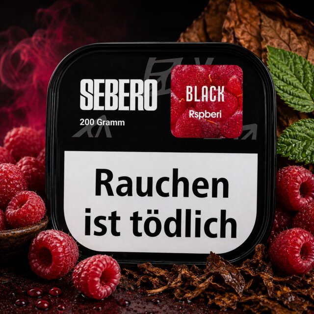 Sebero Dark Blend Shisha Tabak 200g - RSPBERI
