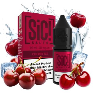 Sic Salts Liquids 10 ml - Cherry Ice 20mg