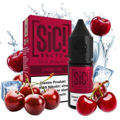 Sic Salts Liquids 10 ml - Cherry Ice 20mg