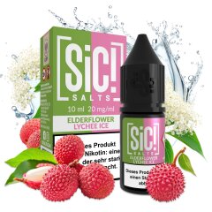 Sic Salts Liquids 10 ml - Elderflower Lychee Ice 20mg
