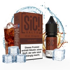 Sic Salts Liquids 10ml - Cola Ice 10mg